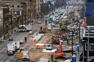 Central Corridor Lght Rail Construction