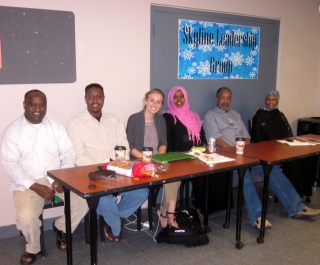 CCIP intern with Skyline Towers Leadership Team