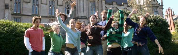 A rare sunny day in the HECUA Northern Ireland study abroad program.